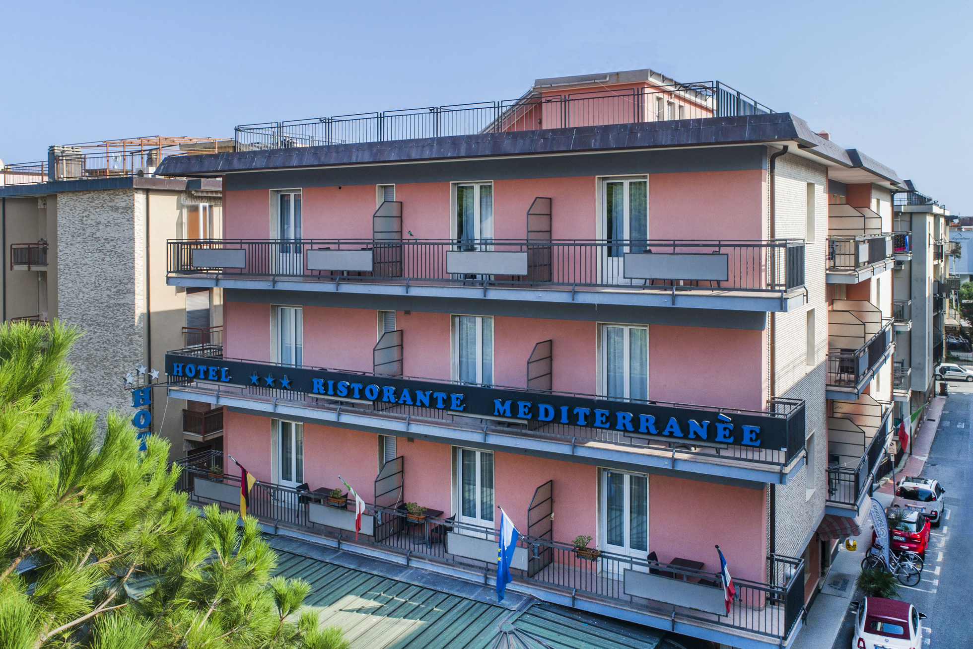 Hotel Mediterranée in Spotorno, Italy